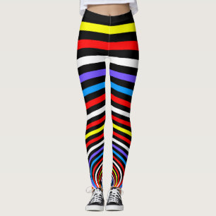 Leggings Espiral psicodélica