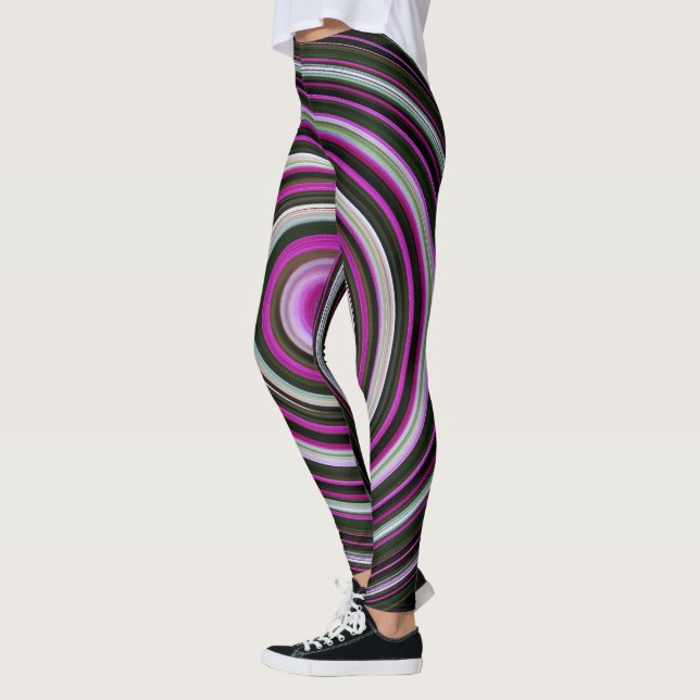 Leggings espiral púrpura (Izquierda)