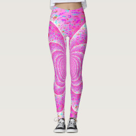 Leggings Espiral rosa