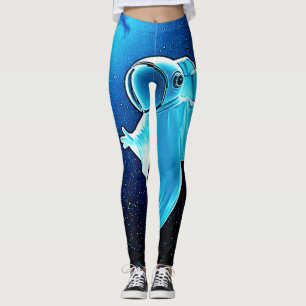 Leggings Espíritu cósmico en el diseño espacial