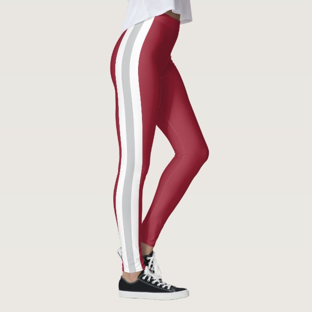Leggings Espíritu de equipo de Arkansas en rojo (Derecha)