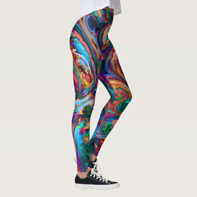 Leggings Esplandor moderno de pinturas (Derecha)