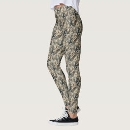 Leggings Esplendor licantrópico - Delirio victoriano gótico