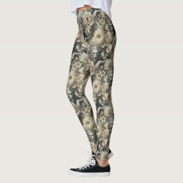 Leggings Esplendor licantrópico - Victoriano gótico