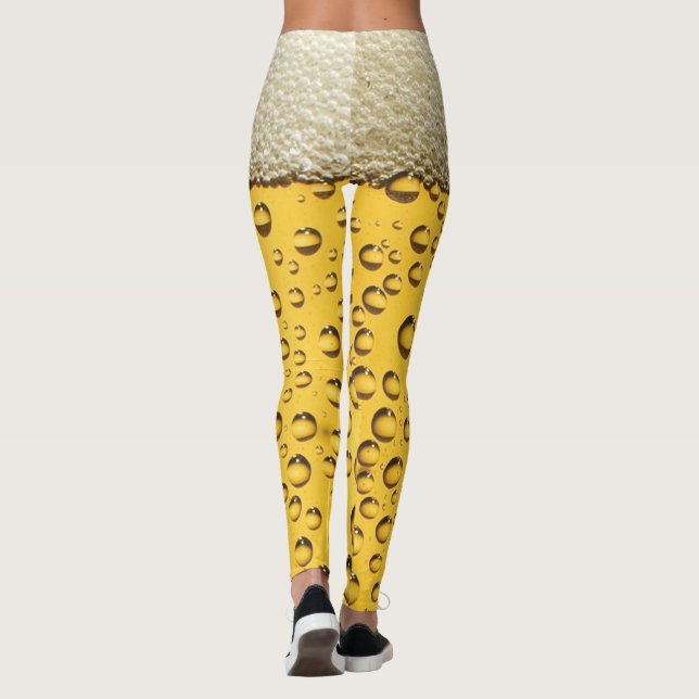 Leggings Espuma de cerveza y burbujas - Beer Lover (Reverso)