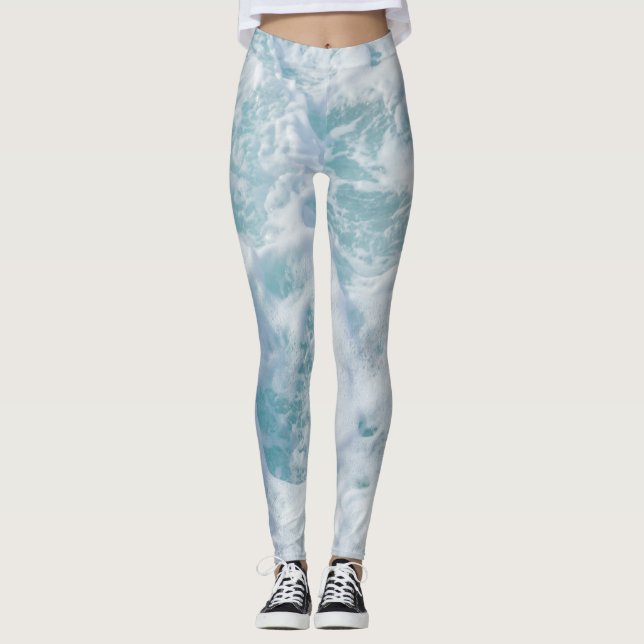Leggings Espuma de ondas de bonito (Anverso)
