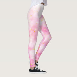 Leggings Espuma de oro rosa