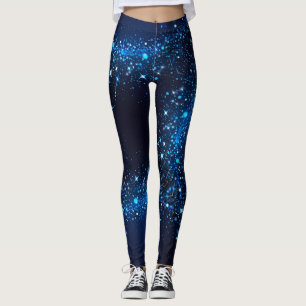 Leggings Espumas azules oscuras