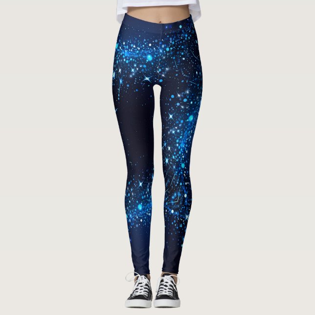 Leggings Espumas azules oscuras (Anverso)