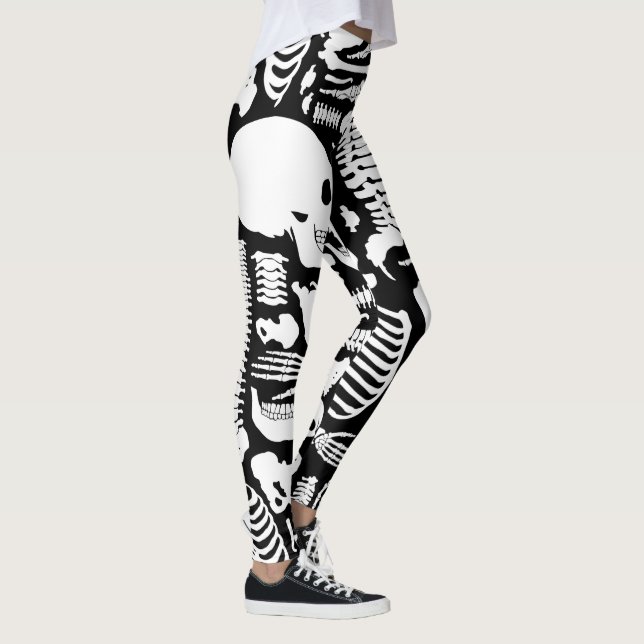 Leggings Esqueleto humano (Derecha)
