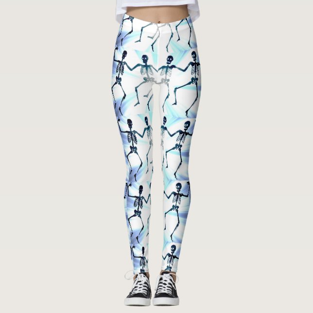 Leggings Esqueletos danzantes (Anverso)