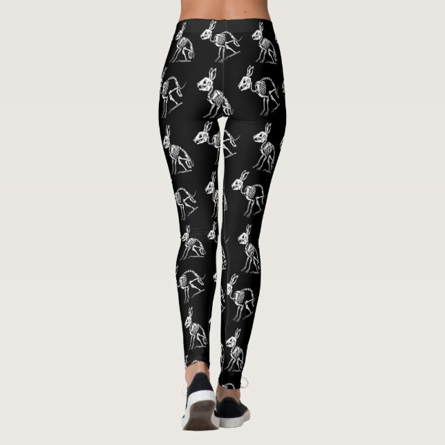 Leggings Esqueletos de conejo (Reverso)