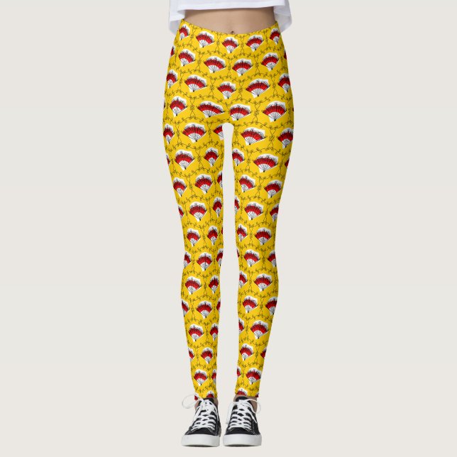 Leggings Esquinas de ventiladores de España Multileggings (Anverso)