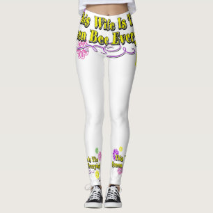 Leggings Esta Esposa Es La Reina Abeja Todos Los Días