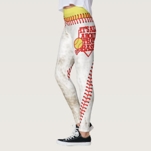 Leggings Está todo sobre las polainas de ese softball de l