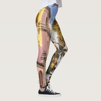Leggings Estación de Tren Tropical