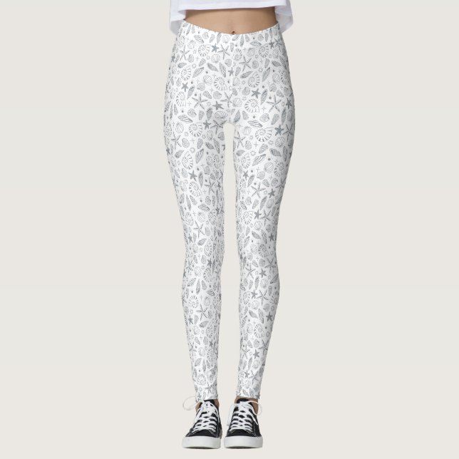 Leggings Estado de ánimo tropical, todo el año (Anverso)