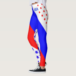 LEGGINGS ESTADOS UNIDOS DE AMÉRICA RED WHITE & BLUE USA