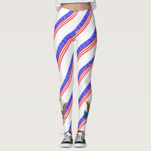 Leggings Estados Unidos rayan la bandera
