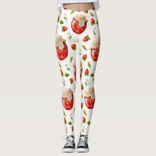 Leggings Estafa de fresa