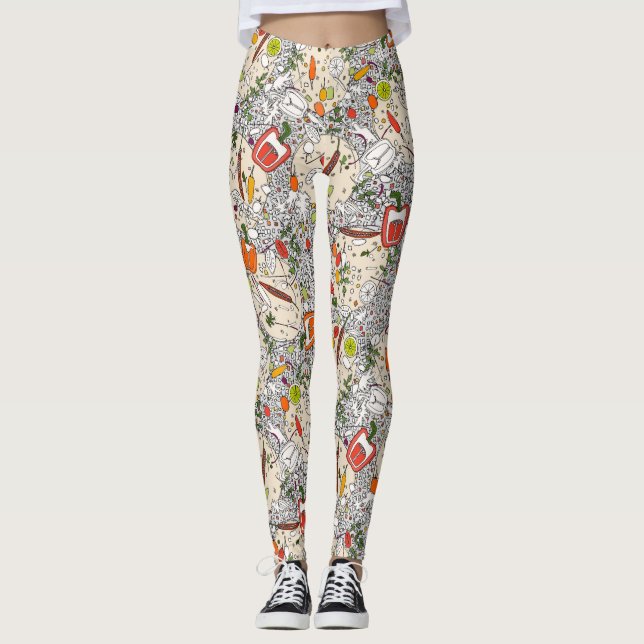 Leggings estallido del taco (Anverso)