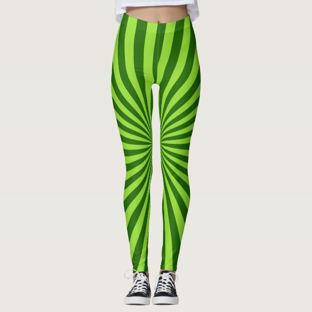 Leggings Estallido Verde (Anverso)
