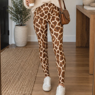 Leggings Estampa de jirafa salvaje