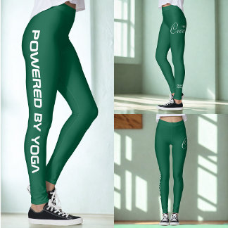 Leggings Estampa personalizada Yoga Crew Hunter Verde