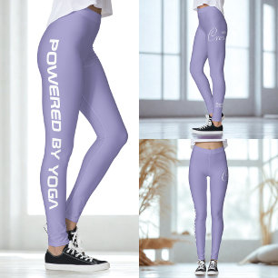 Leggings Estampa personalizada Yoga Crew Lila Pálido Lavand