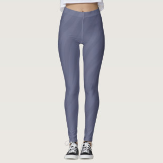 Leggings Estampado de Cebra Azul Gris Chic