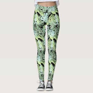 Leggings Estampado de flores 2 de la selva