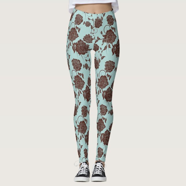 Leggings Estampado de flores 3 (Anverso)