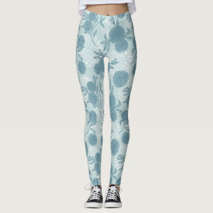 Leggings Estampado de flores retro 2 2