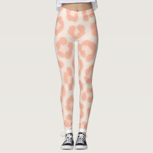 Leggings Estampado de Guepardo Albino Anim Blush