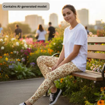 Estampado de leopardo bronceado - Estampado de ani