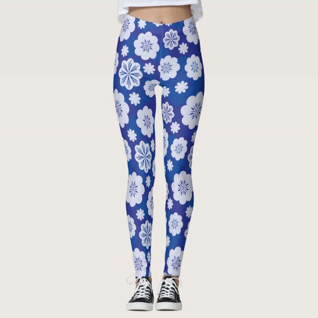 Leggings estampado de plores (Anverso)
