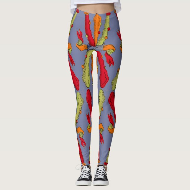 Leggings estampado extraño grupo (Anverso)