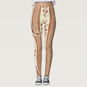 Leggings Estampado Floral de Terracota de Gallina de Cabaña