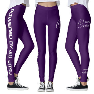 Leggings Estampado personalizado Jiu Jitsu Crew Morado Spat