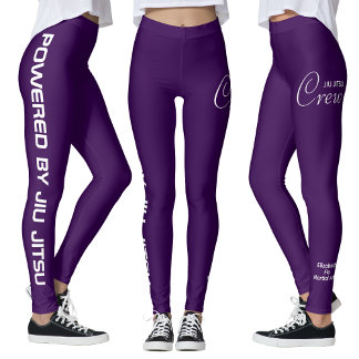 Leggings Estampado personalizado Jiu Jitsu Crew Morado Spat