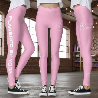 Leggings Estampado personalizado Yoga Crew Soft Light Pink