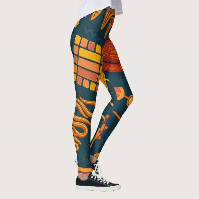 Leggings Estampado | Zazzle_Growshop. (Derecha)