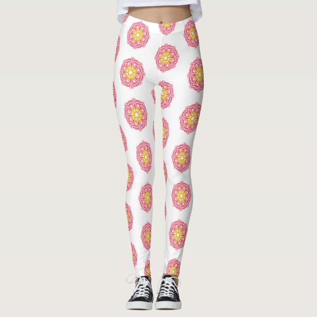 Leggings Estampados de Caleidoscopio  (Anverso)