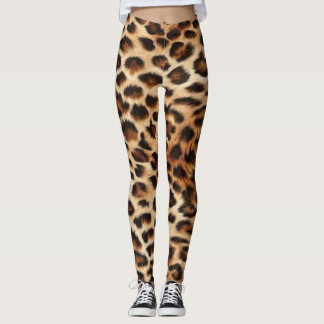 Leggings Estampados de Leopardo, Pantalones de Imp