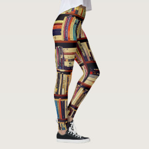 Leggings Estantes de bibliotecas