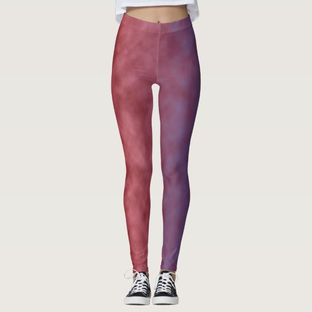 Leggings Estático del crepúsculo (Anverso)