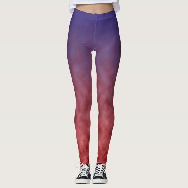Leggings Estático del crepúsculo (Anverso)