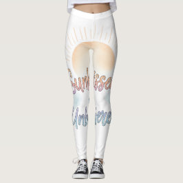 Leggings Estética Relajada y Soleada