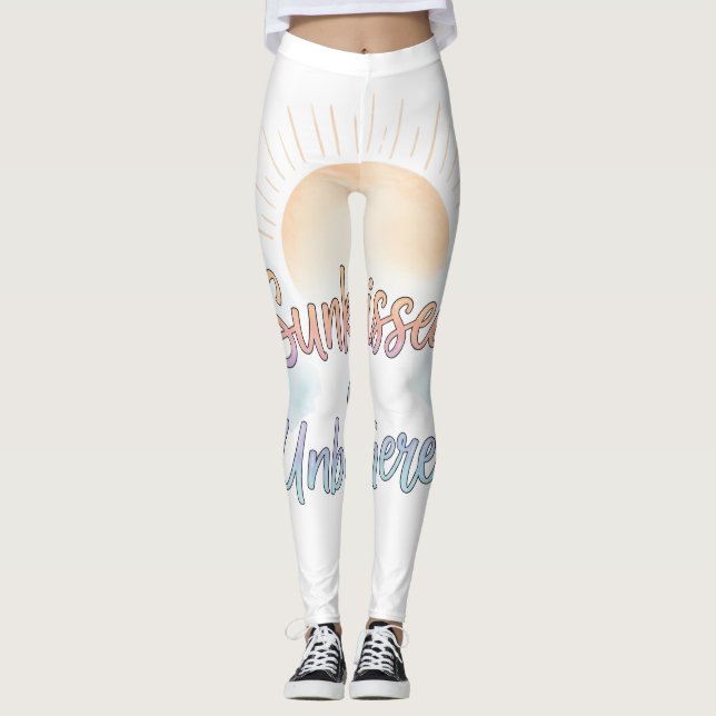 Leggings Estética Relajada y Soleada (Anverso)