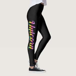 Leggings Estilizar las leyendas de unicornio